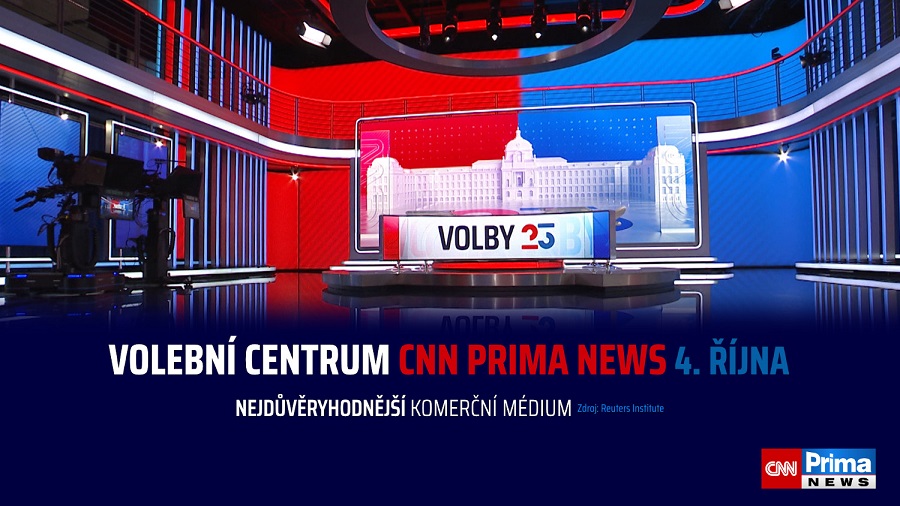 Volby na CNN Prima News