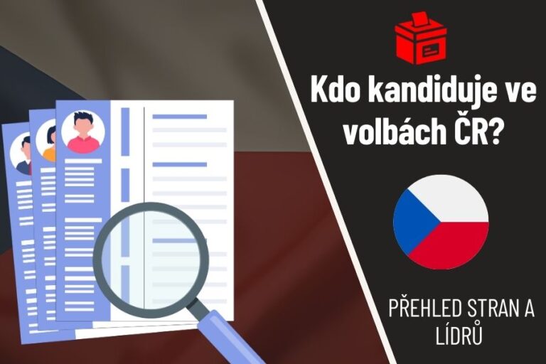 Kdo kandiduje ve volbách do sněmovny? Přehled stran a lídrů