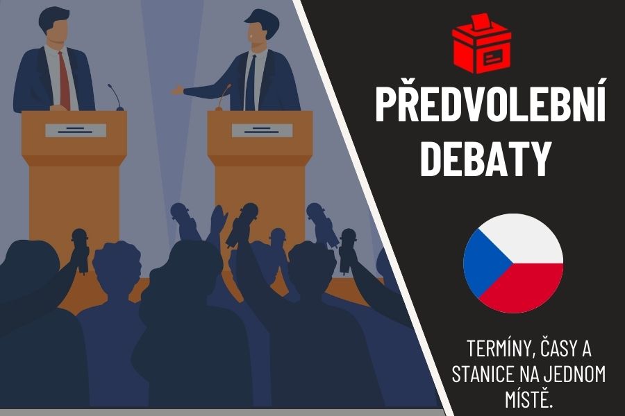 Kde sledovat předvolební debaty