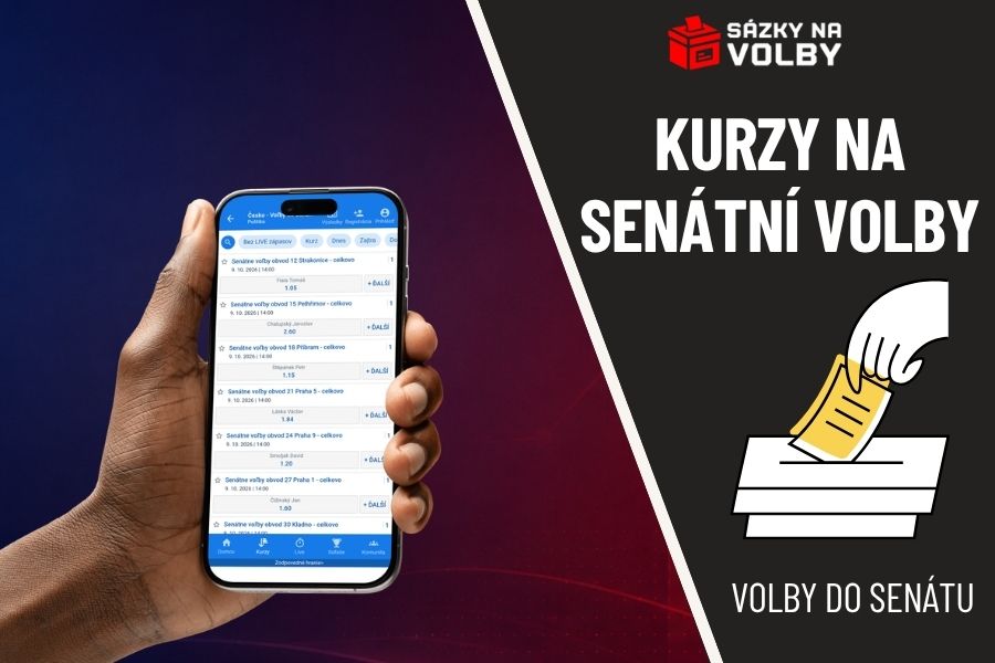 Senátní volby 2026 - kurzy a sázky